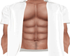 White Open Shirt