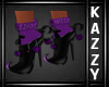 }KC{ Purple Witch Shoes