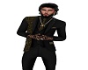 Male gold rush suit