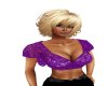 lace Purple top