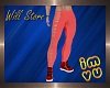 (WW) Red PVC Pants