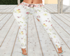 spring pantalon flores