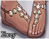 Flat Diamond Sandals