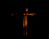 Flameing cross