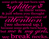 pink text