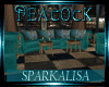 (SL) Peacock Sofa Set