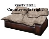 Country sofa (right)