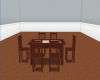 Marble & Wood Dining Set