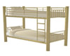 Gold & white bunkbed
