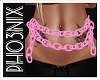 !PX PINK BELLY CHAINS