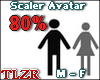 Scaler Avatar M - F 80%