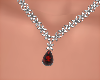 Ruby Diamond Necklace