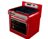 Range Oven Red