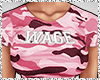 WAGE Camo Shirt PINK