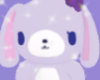 ! Bunny blueberry plush