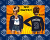 TB Rays outfit #9 Meyers