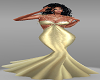 Glamour Gold Party Gown