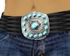 Ladies Turquoise Buckle