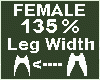 Leg Scaler +135%