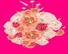 Peach Pink Bmaid Bouquet