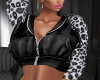 Jacket black&silver
