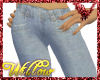 WF>Capri Jeans whte tint