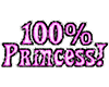 100% Princess in Pink