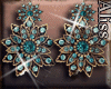 {AK} Turquoise Earrings