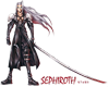 BIG Sephiroth with sword