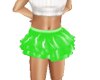 AB lime green skirt