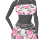 Sexy Pink Rose' 2PC Set