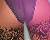 Back Thigh Rose Tats