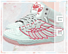 糞| wing shoes; w/pink