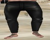 Black leather Pant fit
