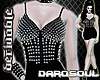 DARQ Spike Rocker Dress