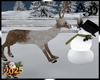 A3D*Xmas Snowman & Deer