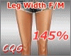 CG: Leg Width 145%