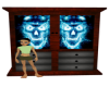 Electric Skull Armoire