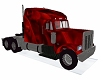 Red Semi Truck Animated