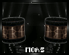 ~Brown 7 Cuffs Set~