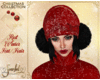Red Winter Hat/Hair