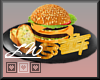 [LW]Burger With Fries