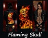 Flaming Skull