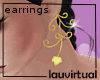 Golden Leaf earrings