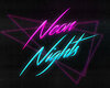 neon nights rug