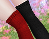 w. Red/Black Socks