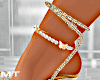 ᴹᵀ Kompa Gold Heels