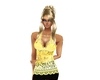 LOVELY YELLOW LACY TOP
