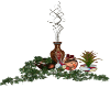 COUNTRY CHRISTMAS VASES