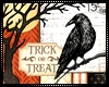Trick or Treat Crow Art